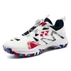 Zapatos Deportivos con Hebilla Giratoria, Zapatos para Hombre, Zapatos de Bádminton, Zapatos de Tenis, Zapatos de Tenis de Mesa, Horma Ancha, Suela Gruesa, Antideslizantes, Amortiguadores Zapatos de Ping-Pong y Bádminton