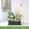 Hc-Bz3 Flores Artificiais para Cenário, Vitrine de Loja, Plantas Verdes, Flores Artificiais, Plantas Decorativas de Chão