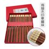Pauzinhos Domésticos, 10 Pares, Madeira de Asa de Frango, Um Pauzinho Por Pessoa, Gravação a Laser, Caixa de Presente, Dropshipping, Atacado de Fábrica, Novo Estilo Chinês