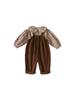 Youbao Roupas Infantis Primavera e Outono Estilo Floresta Macacão Infantil Conjunto para Meninas 2026 Camisa e Calça Conjunto de Duas Peças para Meninas