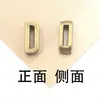 Acessórios de Pulseira com Letras em Inglês Material Artesanal Joias Pequenas tornozeleira DIY Colar Bronze Vintage Letra Oca