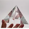 Vendas Diretas de Fábrica Pirâmide de Prisma Ótico K9 Ornamentos de Vidro de Cristal Transparente Equipamento Óptico para Ensino Fundamental