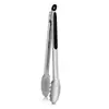 En stock acero inoxidable 430 pinza para alimentos pinza para alimentos pinza para bistec pinza para alimentos de alta temperatura pinza para barbacoa BBQ