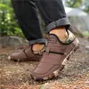 Botas de Neve de Inverno para Homens e Mulheres, Sapatos de Algodão Aconchegantes e Quentes de Caxemira Espessa, Antiderrapantes, Impermeáveis, à Prova de Frio, Sapatos Casuais para Caminhada