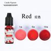 Vela de aromaterapia de 24 colores, esencia de color, 10 ml/botella, jabón de alta concentración hecho a mano, cera de parafina, pigmento de tinte de cera de soja