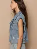 Chaqueta de mezclilla extragrande para mujer, abrigo de moda de primavera hecho a medida, estilo casual de otoño e invierno, hecho por encargo según las muestras del cliente