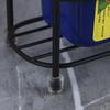 Estante de Almacenamiento de Cocina de Hierro Forjado Estante para Condimentos sin Taladro Estante de Almacenamiento Multicapa Almacenamiento de Encimera Estante para Condimentos Estante para Artículos Varios del Hogar