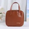 Bolsa de Cosméticos Portátil Nueva, Estilo Cuadrado, Bolsa de Almacenamiento de Cosméticos de Gran Capacidad, Neceser Impermeable para Equipaje de Mano de Viaje