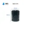 Elemento Filtrante de Óleo para Compressor de Ar de Parafuso Wd719/Wd950/Wd962/Wd13145/Ol00962/Ol11102