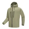 Chaqueta con Capucha de Nuevo Estilo para Hombre, Cortavientos de Moda Tendencia para Hombre, Chaqueta de Primavera y Otoño para Hombre, Abrigo Impermeable y a Prueba de Viento