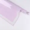 Ropa Floral Papel de Envoltura de Flores Impermeable, Marco Simple de Luna Hielo Agua Borde de Película Opp, Materiales de Empaque de Película de Gelatina Semitransparente ¡Ahora Disponibles!