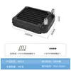Radiador de Refrigeración por Agua de Aluminio de 80 mm 160 mm Caja ITX Motor Mini Radiador de Disipación de Calor para Motocicleta Eléctrica Refrigerador DIY para Computadora