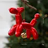 O novo pingente de PC de árvore de Natal vermelha pintada da Shengyuan para decorações de Natal DIY e penduricalhos de janela está disponível para atacado.
