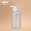 Botella de Loción Escarchada Personalizada Xumin de 300 ml, Botella de Champú, Botella de Gel de Ducha de Hombro Redondo de 500 ml, Botella de Desinfectante de Manos