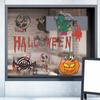 Novo HL004 Caveira Engraçada Abóbora Mão Sangrenta Impressão de Mão Halloween Janela de Vidro Parede de Casa Adesivo de Parede Decorativo