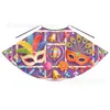 Capas, Máscaras e Capas Estampadas com Cordão para Crianças de Tamanho Pequeno e Médio, Feitas Sob Medida de Fábrica para Carnavais Europeus e Americanos