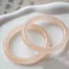 Pulseira de jade em pó de raiz de lótus afegão gelo alto sentido jade Hotan pequena pulseira de pó fresco para mulheres fornecimento ao vivo atacado