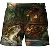 Pantalones cortos casuales de playa estampados de verano para hombre 2023 transfronterizos europeos y americanos AliExpress pueden ser una generación de cabello