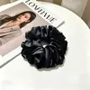 Goma de pelo scrunchie vintage versátil extragrande para adultos, elegante scrunchie floral para coleta
