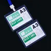 Cartão de Retrato Personalizado em PVC Cartão com Trabalho a Laser Antifalsificação Porta-Cartões Porta-Crachá Fabricação de Cartões Competição de Insígnias Cartão de Funcionário Atacado