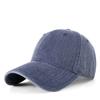 Nova Boné de Baseball de Brim com Top Macio para Primavera e Verão 2025 Masculino Workwear Lavado e Desgastado Retro Versátil Casual com Aba