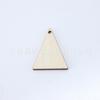 Chip de Madera Cuadrado Cortado con Láser Madera Geometría Tabla para Hacer Madera en Blanco Varias Formas
