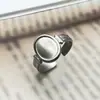 Anillo de hoja de acero de titanio Anillo de corona de nariz de cerdo margarita oso serpiente anillo abierto accesorios de joyería para mano viva al por mayor