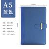 Cuaderno A5 para negocios, personalizado, con logotipo imprimible, superficie de cuero suave, para conferencias y oficina, con impresión en caja de regalo personalizada.