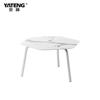 Cadeira de Rattan para Lazer ao Ar Livre Wodeng Jardim Hotel Varanda Mesa de Café Mesa e Cadeira Cafeteria Restaurante Mesa e Cadeira Combinação de Sofá