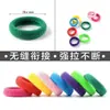 Anillo de Toalla de Alta Elasticidad Xiuiba, Lazo para el Cabello Infantil de Colores, Cuerda para el Cabello Simple y de Moda, Accesorio para el Cabello para Viajes