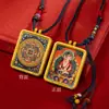 Tangka pintado a mano personalizado de Zaki Lhamo, Tara Verde, Deidad Amarilla de la Riqueza, Ocho Grandes Deidades, Manjushri y Samantabhadra en Latón