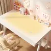 Tapete de Mesa Tingido com Corante Dopamina, Tapete Especial para Alunos do Ensino Fundamental Estudarem, Tapete Protetor de Mesa de Escrita para Proteção dos Olhos, Livre de Formaldeído