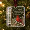 Nuevas decoraciones navideñas acrílicas de venta caliente transfronteriza, colgantes creativos, adornos navideños acrílicos