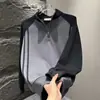 Moda Popular Japonesa Perezosa Ins Camiseta de Manga Larga Estilo Harajuku Nuevo Minimalista Versátil de Moda