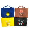 Bolsa de Viaje de Fieltro al por Mayor Bolsa de Equipaje de Gran Capacidad Bolso de Mano de Fieltro de Dibujos Animados Bolsa de Almacenamiento de Viaje Ligera Espesada