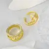 Nuevo Anillo Abierto de Cobre con Incrustaciones de Zircón, Diseño Nicho de Alta Gama de Lujo Ligero, Alto Color, Estilo Europeo y Americano Elegante, Combinable con Todo para Mujer