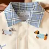 Chaqueta Infantil 2026 Primavera y Otoño Estilo Nuevo Niños Niñas Solapa Versátil Chaqueta Ropa Exterior para Bebé Otoño e Invierno Engrosada
