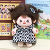 En stock Venta al por mayor 20cm Muñeca de algodón Vestido Lolita Traje de sirvienta Muñeca Estrella Ropa de muñeca