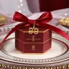 Caixa de Doces 2023 Nova Sacola de Doces de Caqui Caixa de Doces para Casamento Embalagem de Caixa de Presente de Alto Nível Caixa de Doces Suprimentos para Casamento