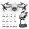 Dron Transfronterizo Plegable E99 K3 Cuadricóptero de Fotografía Aérea 4K de Alta Definición Control Remoto con Retención de Altitud Juguete de Avión 4K