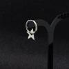 Pendientes Estilo Cai Xukun Pendientes de Acero Inoxidable Pentagrama Pinzas para Orejas Venta al por Mayor Accesorios para Hombres y Mujeres Venta al por Mayor
