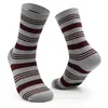 Calcetines Personalizados para Mujer para Otoño e Invierno, Calcetines de Color Sólido de Media Pantorrilla, Algodón Puro, Calcetines Largos Estilo Japonés, Calcetines Grises Casuales de Punto Doble para Mujer