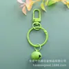 Clipe de Fivela de Porta com Cobertura de Sino Joia DIY Chaveiro Fivela Pendurada Clipe de Argola de Chaveiro Pintura Metálica Argola de Livro de Folhas Soltas