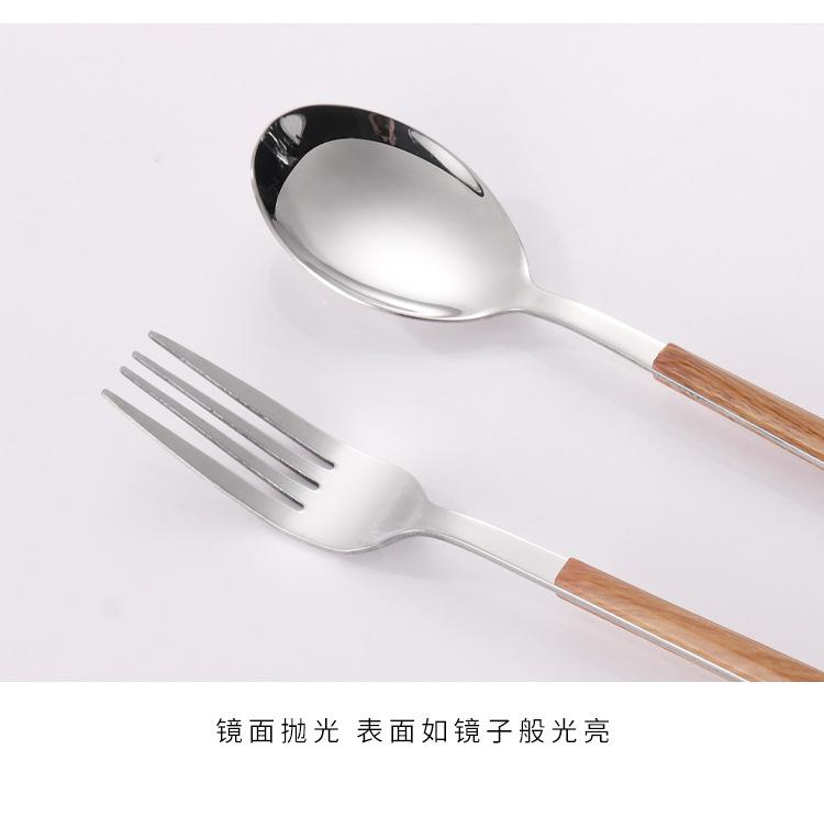 木纹西餐餐具详情_13