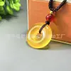 Pingente Fivela da Paz de Calcedônia Tipo Gelo para Homens e Mulheres, Pingente de Ágata Jade, Colar de Jade, Corrente para Suéter, Suprimento para Transmissão ao Vivo