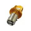 Faróis de motocicleta, faróis de LED para veículos elétricos, super brilhantes, modificados, com projetores de lente H4 de alta intensidade de garra dupla ou tripla 12V embutidos