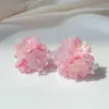 Chica Brillante ~ Pendientes de Flor Dopamina de Primavera para Mujer, Pendientes Únicos y Hermosos 2025, Pendientes Estilo Ins Mori