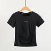 Playera Deportiva Original de Yoga de Manga Corta para Mujer Transpirable para Correr Entrenar Secado Rápido Ajustada Sexy Adelgazante Top de Fitness