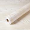 Calcomanías de Renovación de Muebles con Grano de Madera Simulado Autoadhesivo Impermeable Papel Tapiz Autoadhesivo Papel Tapiz de PVC Calcomanías para Pared de Fondo de Sala de Estar Ins