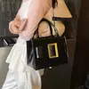2026 Nuevo Bolso Cruzado de Hombro Versátil de Moda Coreana Bolso Cuadrado Pequeño Simple de Moda Elegante para Mujer